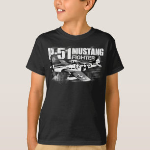 T-shirt P-51 Mustang Les pattes de base des enfants Confor