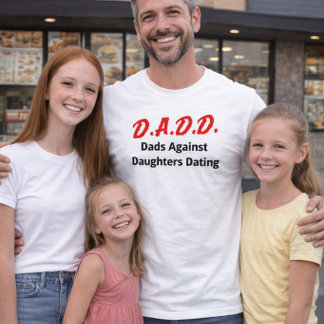 T-shirt P.C.F. Papas Contre les Filles qui fréquentent