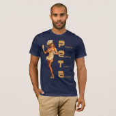 T-SHIRT P.E.T.A. (Devant entier)