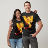 T-shirt P est pour la conception de Phoenix (Unisexe)