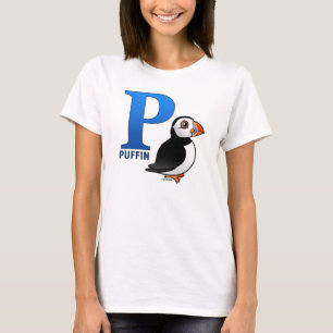 T-shirt P est pour le macareux