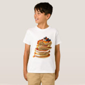 T-shirt P est pour Pancake Tortoise (Devant entier)