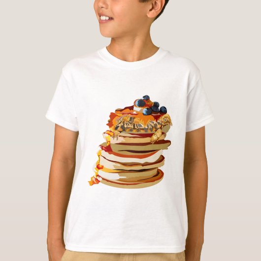 T-shirt P est pour Pancake Tortoise (Devant)