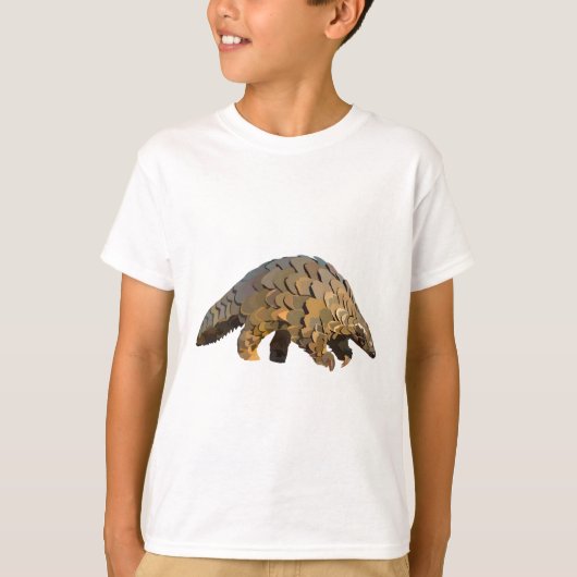 T-shirt P est pour Pangolin (Devant)