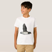 T-shirt P est pour Parakeet Auklet (Devant entier)