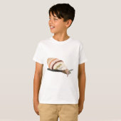 T-shirt P est pour Partula Snail (Devant entier)