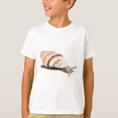 T-shirt P est pour Partula Snail (Devant)
