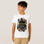 T-shirt P est pour Primate (Devant entier)