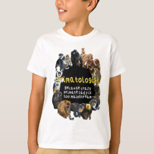 T-shirt P est pour Primate
