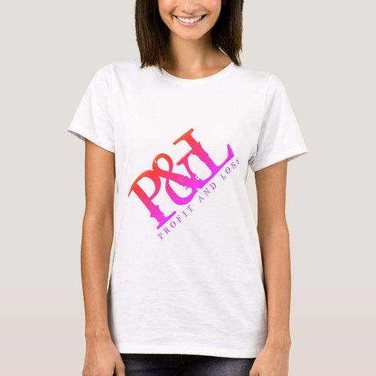 T-SHIRT "P&L" (Devant)