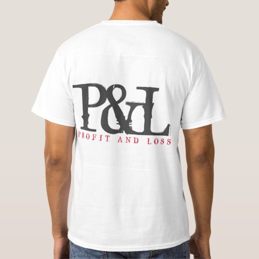 T-SHIRT "P&L" (Dos)