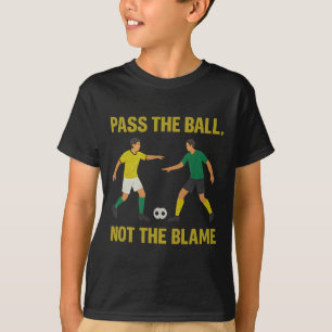 T-shirt P Le Ll Ne Blâme Pas Design De Fan De Football