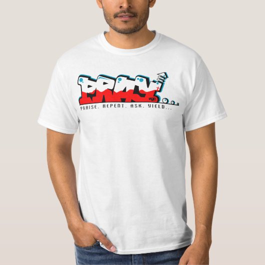 T-shirt P.R.A.Y. Chemise "d'édition de NYC" (Devant)