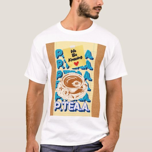 T-shirt P-Tea-A Tee - shirts (Devant)