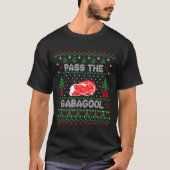 T-shirt P The Gabagool Tacky Ugly Christmas Sweater For Me (Devant)