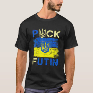 T-shirt P Uck F Me Utiliser Je Me Trouve Avec Ukraine Ukra