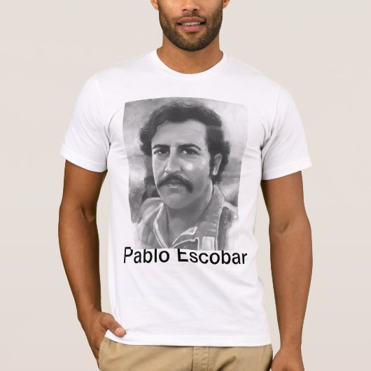 T-shirt Pablo Emilio Escobar Gaviria '' le Patron '' (Devant)