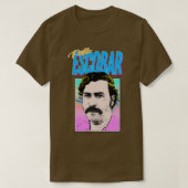 T-shirt Pablo Escobar 90s Style Retro Graphisme (Design devant)