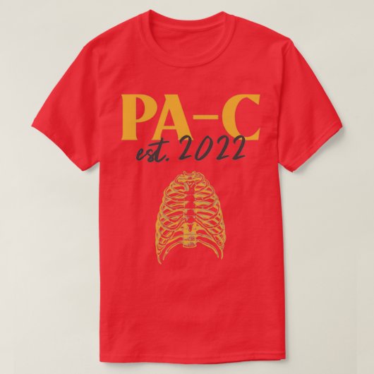 T-shirt PAC est 2022 (Design devant)