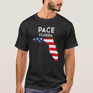 T-shirt Pace Florida USA State America Travel Floridian