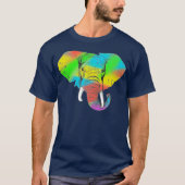 T-shirt Pachyderm coloré (Devant)