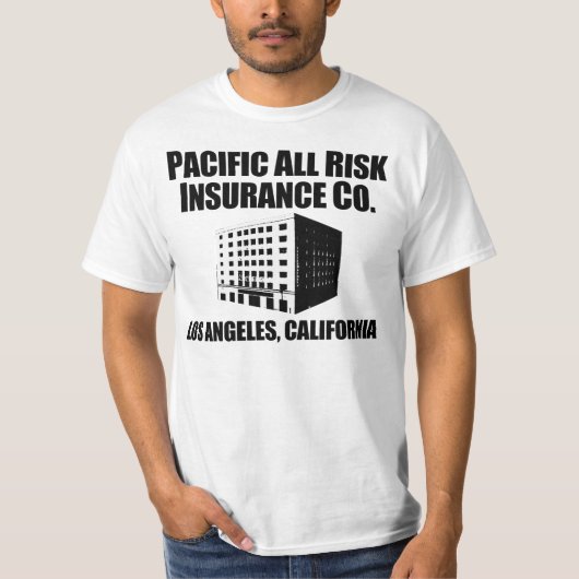 T-shirt Pacific All Risk Insurance Company (Devant)