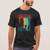 T-shirt Pacific Crest Trail Class Of 2021 Backpacker Sunse (Devant)