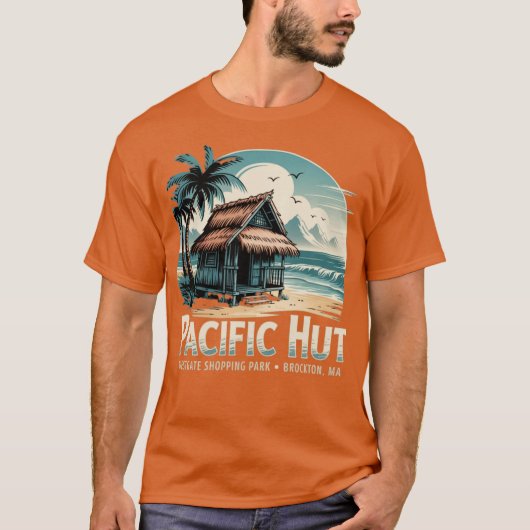 T-shirt Pacific Hut Brockton, MA (Devant)