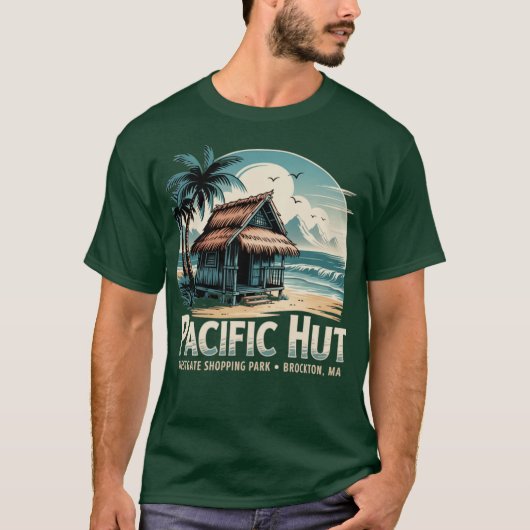 T-shirt Pacific Hut Brockton, MA (Devant)