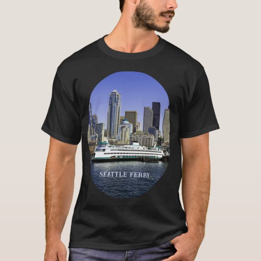 T-shirt Pacific Northwest Seattle Ferry & Builds Unisex (Devant)
