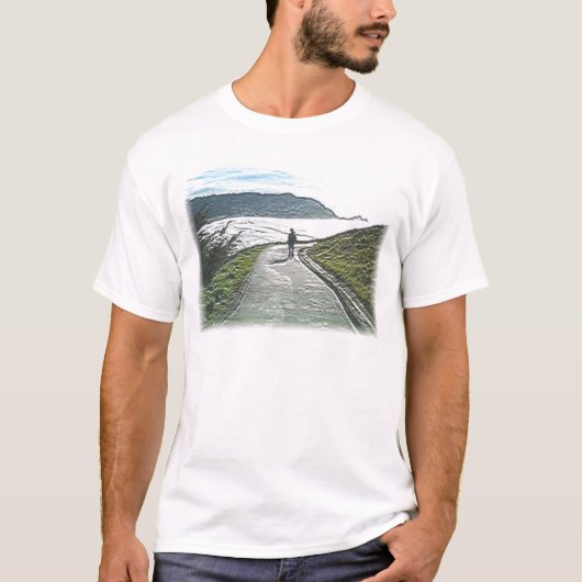 T-shirt "pacifica" par jo de kasi (Devant)