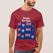 T-shirt Pack Aussie 6 (Devant)