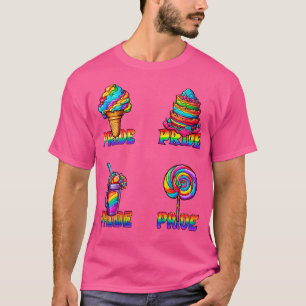 T-shirt Pack autocollants gourmands