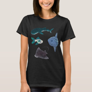 T-shirt Pack d'autocollants poissonneux