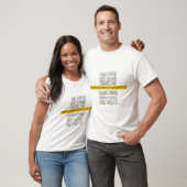T-shirt Pack de bulles de parole Pixel – Phrases rétro des (Unisexe)
