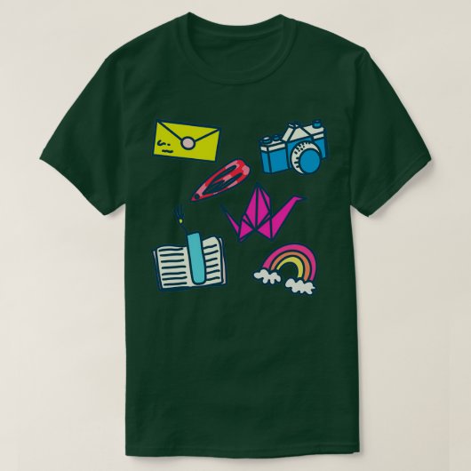 T-shirt Pack de choses favorites (Design devant)