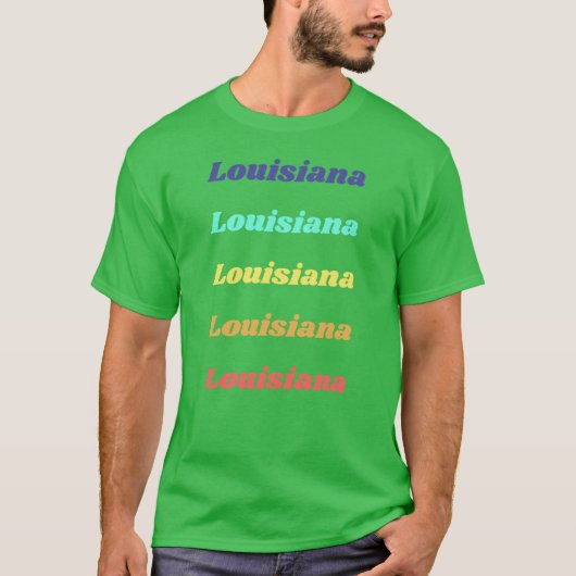 T-shirt Pack d'état Pastel (Devant)