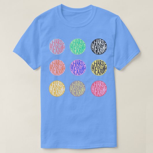 T-shirt Pack difficile à entendre de (Design devant)