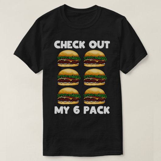 T-shirt Pack Hamburger 6 (Design devant)
