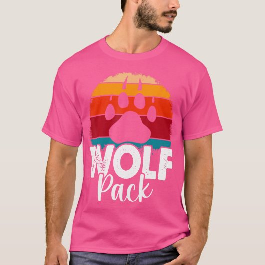 T-shirt Pack Wolf Pack Famille de Wolf (Devant)
