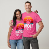 T-shirt Pack Wolf Pack Famille de Wolf (Unisexe)