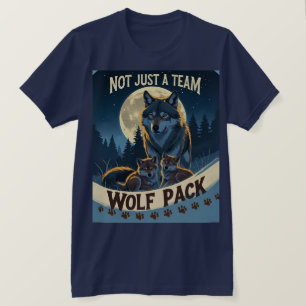 T-shirt Pack Wolf - Pas seulement une équipe, une famille