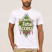 T-shirt Packers Total Access Live (Devant)