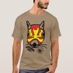 T-shirt Paco Head - Écureuils de lutte mexicains