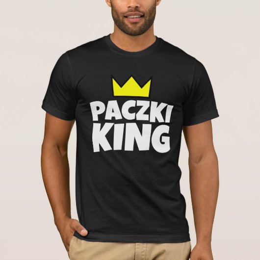 T-shirt PACZKI DONUT KING MENS (Devant)