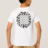 T-shirt Pad d'échecs par Kenneth Yoncich (Dos)