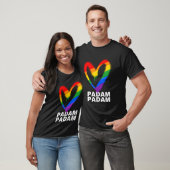 T-shirt Padam Padam - Lgbtq+ Pride Mois - Heartbeat Padam (Unisexe)