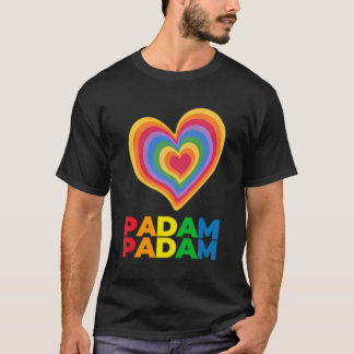 T-shirt Padam Padam - Lgbtq+ Pride Mois - Heartbeat Padam