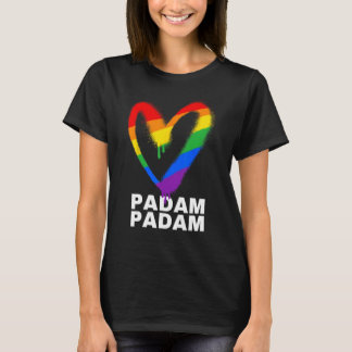 T-shirt Padam Padam - LGBTQ+ Pride Mois - Padam Heartbeat