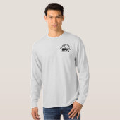 T-shirt Paddle On Classic Car Design - Homme Basic Long Sl (Devant entier)